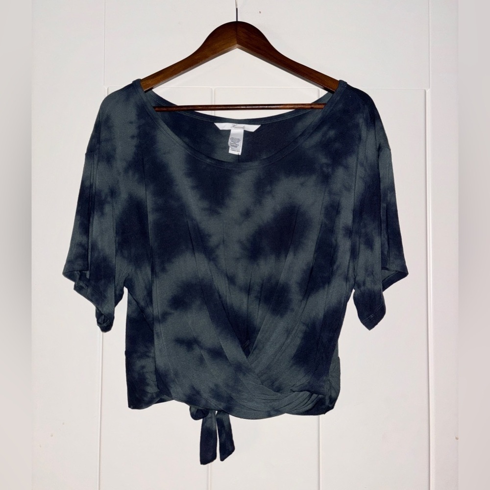 Heavenly By Victoria Secret Tie Dye Top Cropped Loungewear NEW‎ Women XL